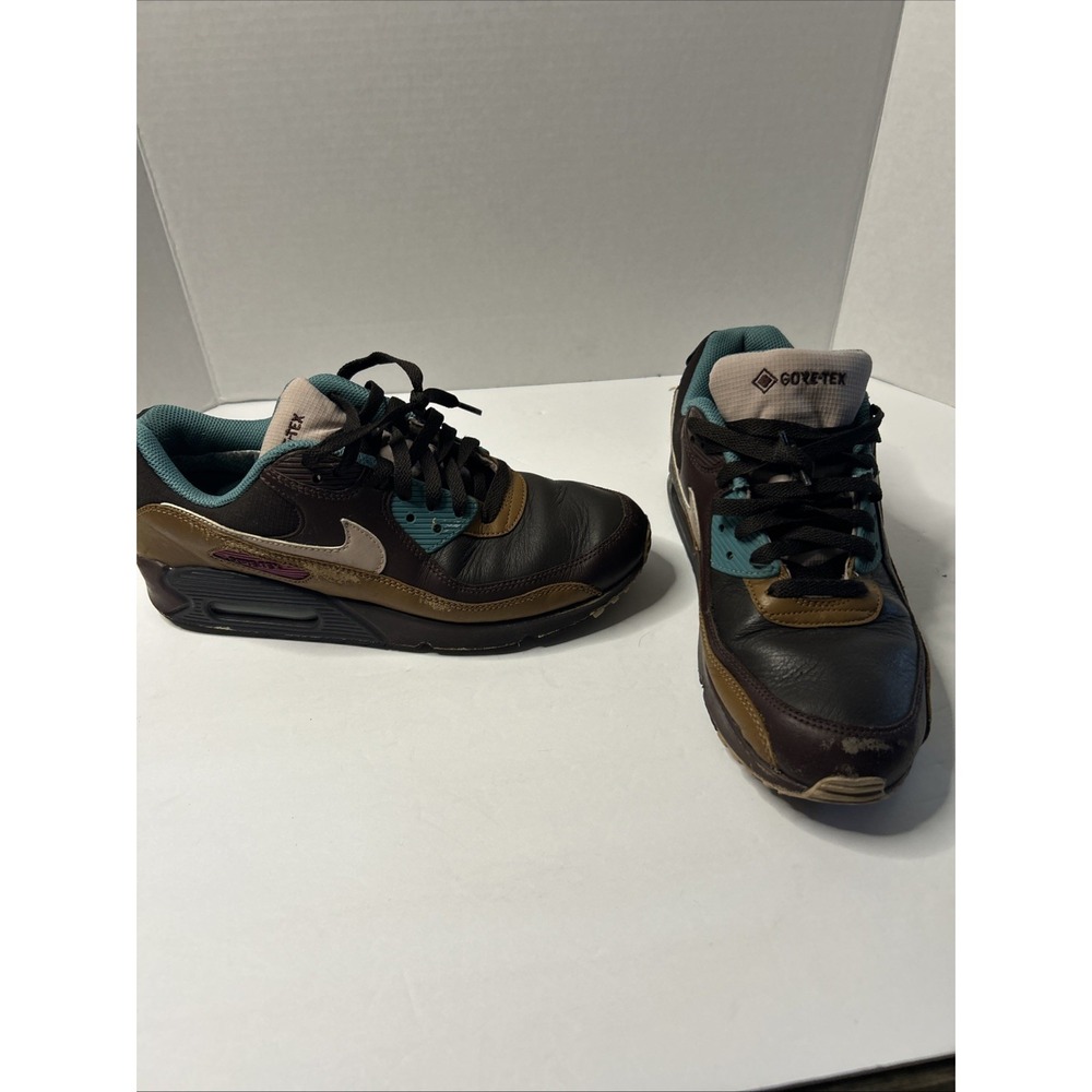 Nike Air Max 90 GTX‎ GORE-TEX Velvet Brown Men's Sneaker DJ9779-200 Size 8